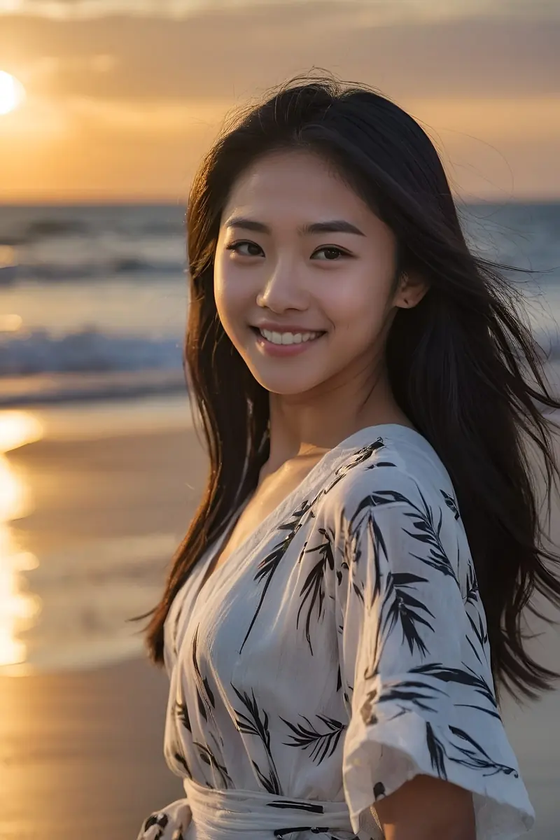High-Fashion AI Virtual Model Studio Portrait with Photorealistic Lighting and Fabric Texture